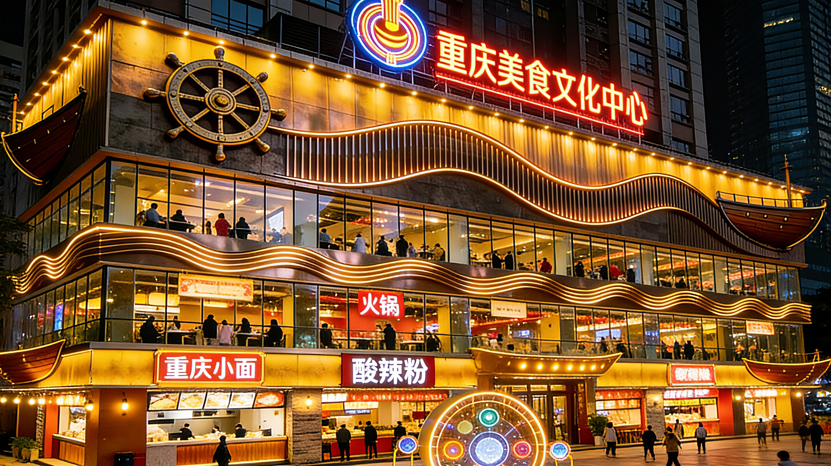 升级焕新|八一好吃街，以江湖味造重庆美食文化新地标