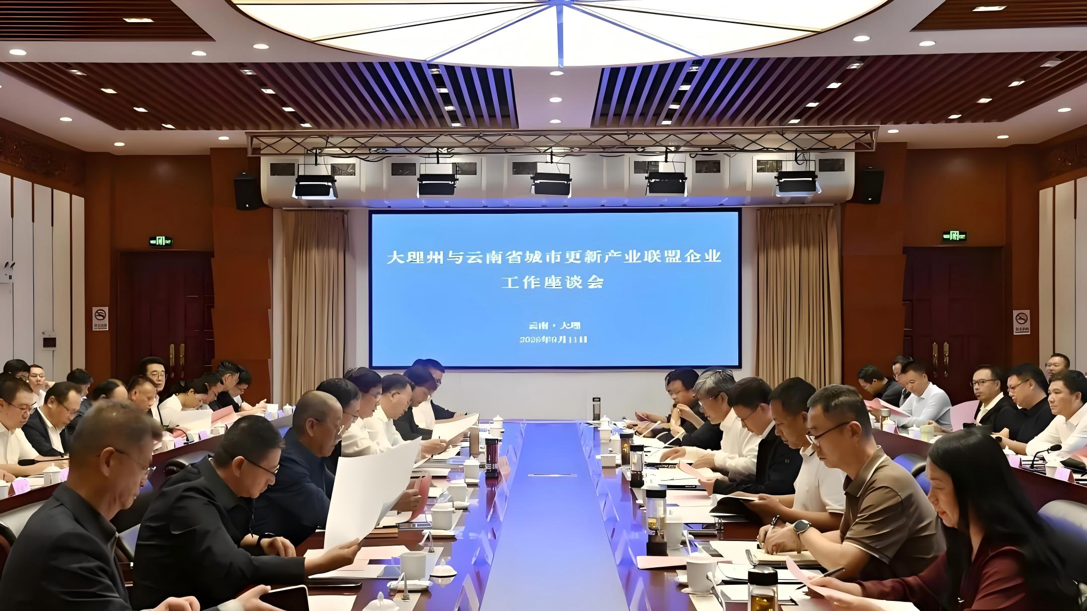 云南省城市更新产业联盟走进大理 深化更新合作 共谋文旅高质量发展